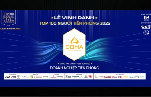 DOHA JSC VIỆT NAM Được vinh danh là một trong Top 100 Người Tiên Phong 2025 🏆