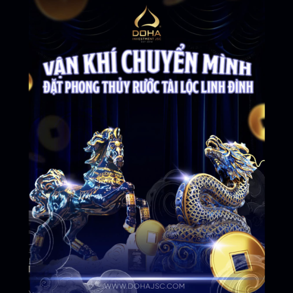 Vận khí chuyển mình. Đặt phong thuỷ rước tài lộc linh đình 