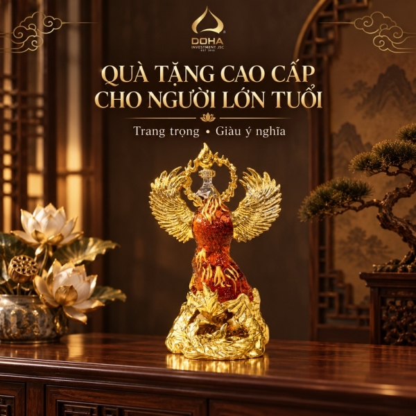 Quà tặng cao cấp cho người lớn tuổi: Trang trọng, dễ trưng bày và giàu ý nghĩa